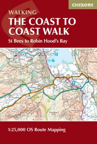 Book Cover for The Coast to Coast Map Booklet by Terry Marsh