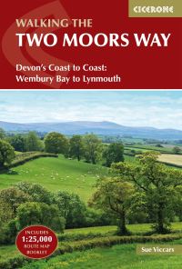 Book Cover for The Two Moors Way by Sue Viccars