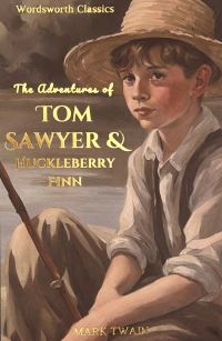 Book Cover for Tom Sawyer and Huckleberry Finn by Mark Twain