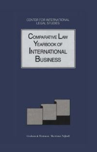 Book Cover for Comparative Law Yearbook of International Business, 1990 by Dennis Campbell