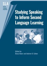 Book Cover for Studying Speaking to Inform Second Language Learning by Diana Boxer, Andrew D Cohen