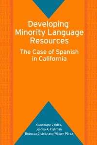 Book Cover for Developing Minority Language Resources by Guadalupe Valdés