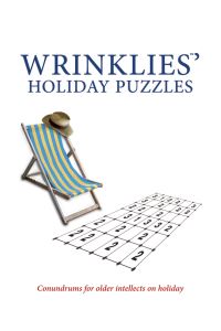 Book Cover for Wrinklies' Holiday Puzzles by Matthew Donegan