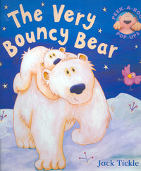 Book Cover for The Very Bouncy Bear by Jack Tickle