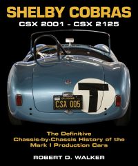 Book Cover for Shelby Cobras by Robert Walker