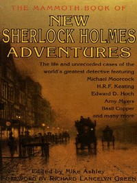 Book Cover for The Mammoth Book of New Sherlock Holmes Adventures by Michael Ashley