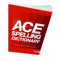 Book Cover for ACE Spelling Dictionary by David Moseley