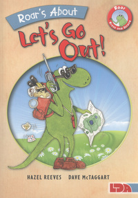 Book Cover for Roar's About, Let's Go Out! by Hazel Reeves