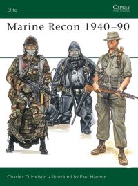 Book Cover for Marine Recon, 1940-90 by Charles D Melson