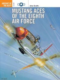 Book Cover for Mustang Aces of the Eighth Air Force by Jerry Scutts