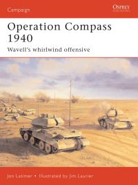 Book Cover for Operation Compass 1940 by Jon Latimer, Jim Laurier