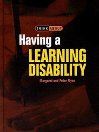 Book Cover for Having a Learning Disability by Margaret C. Flynn, Peter Flynn