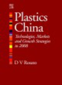 Book Cover for Plastics China by Donald V Rosato