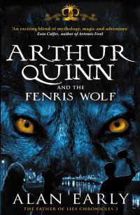 Book Cover for Arthur Quinn and the Fenris Wolf by Alan Early
