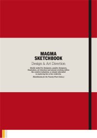 Book Cover for Magma Sketchbook by Lachlan Blackley, Magma