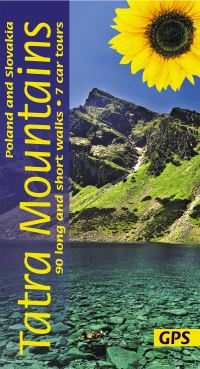 Book Cover for Tatra Mountains of Poland and Slovakia Sunflower Walking Guide by Sandra Bardwell