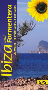 Book Cover for Ibiza and Formentera Sunflower Walking Guide by Hans Losse
