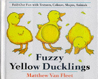 Book Cover for Fuzzy Yellow Ducklings by Matthew Van Fleet