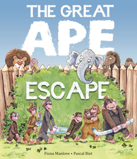 Book Cover for The Great Ape Escape by Fiona Manlove