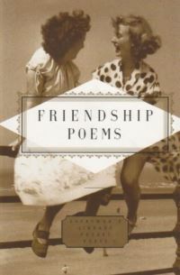 Book Cover for Friendship Poems by Peter Washington
