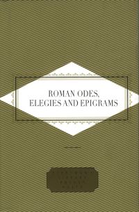 Book Cover for Roman Odes, Elegies and Epigrams by Peter Washington