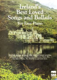 Book Cover for Ireland's Best Loved Songs and Ballads for Easy Piano by Hal Leonard Corp