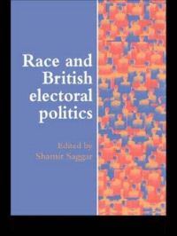 Book Cover for Race and British Electoral Politics by Shamit Saggar
