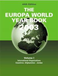 Book Cover for Europa World Year Book V1 Usa by Europa Publications