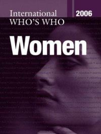 Book Cover for International Who's Who of Women 2006 by Europa Publications