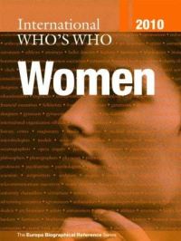 Book Cover for International Who's Who of Women 2010 by Europa Publications
