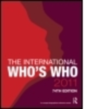 Book Cover for The International Who's Who 2011 by 