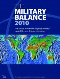 Book Cover for The Military Balance 2010 by James Hackett, International Institute for Strategic Studies