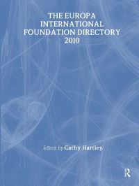 Book Cover for The Europa International Foundation Directory 2010 by 