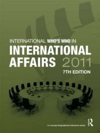 Book Cover for Who's Who in International Affairs 2011 by Europa Publications