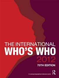 Book Cover for The International Who's Who 2012 by 