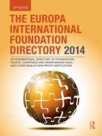 Book Cover for The Europa International Foundation Directory 2014 by 