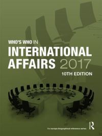 Book Cover for Who's Who in International Affairs 2017 by Europa Publications