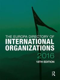 Book Cover for The Europa Directory of International Organizations 2016 by Europa Publications