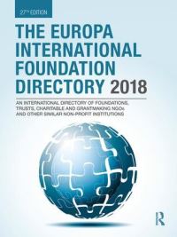 Book Cover for The Europa International Foundation Directory 2018 by 