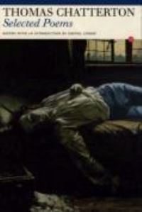 Book Cover for Selected Poems by Thomas Chatterton