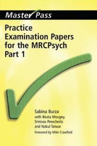 Book Cover for Practice Examination Papers for the MRCPsych Part 1 by Sabina Burza