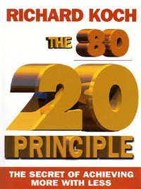 Book Cover for The 80/20 Principle by Richard Koch