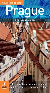 Book Cover for The Rough Guide Map Prague by Rough Guides