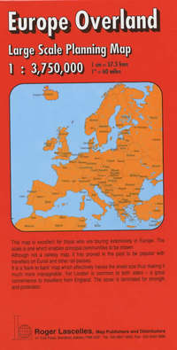 Book Cover for Europe Overland Planning Map by 