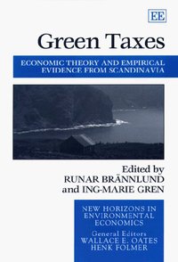 Book Cover for Green Taxes by R Brännlund, IngMarie Gren