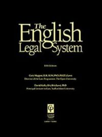 Book Cover for The English Legal System by Gary Slapper, David Kelly
