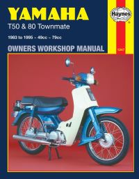 Book Cover for Yamaha T50 and 80 Townmate Owners Workshop Manual by Pete Shoemark