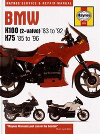 Book Cover for BMW K100 & 75 Service & Repair Manual by Jeremy Churchill, Penelope A Cox