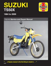Book Cover for Suzuki TS50 X by Richard Stone