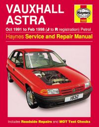 Book Cover for Vauxhall Astra by Steve Rendle